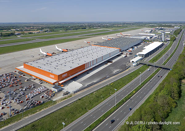 extension du hub TNT à Liege airport